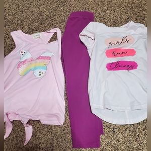 *Size 6* Bundle of 3* 2 Shirts, 1 Pair of Pants*